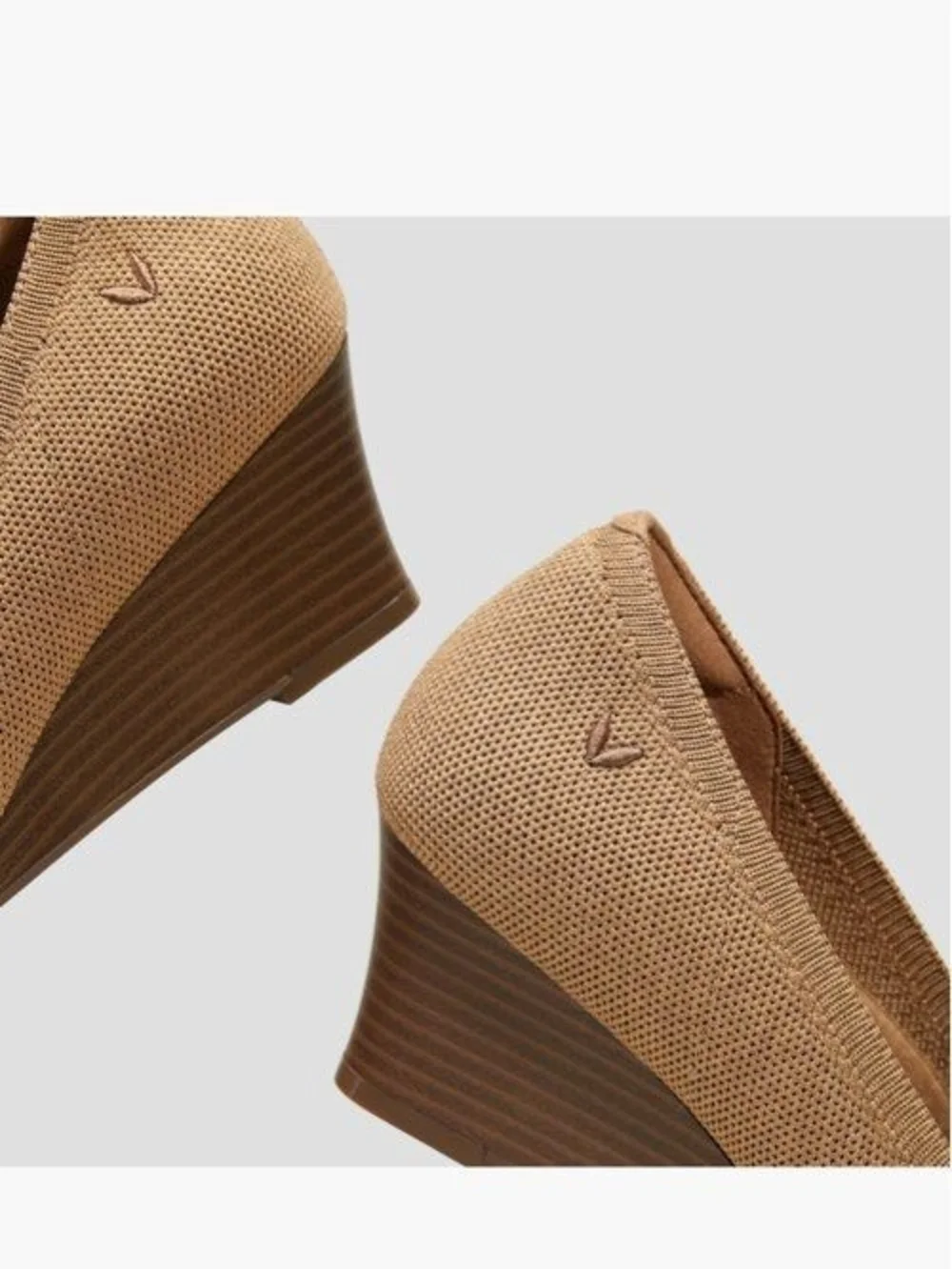 Tamia Wedge Pro Almond Toe Heel In Nutmeg